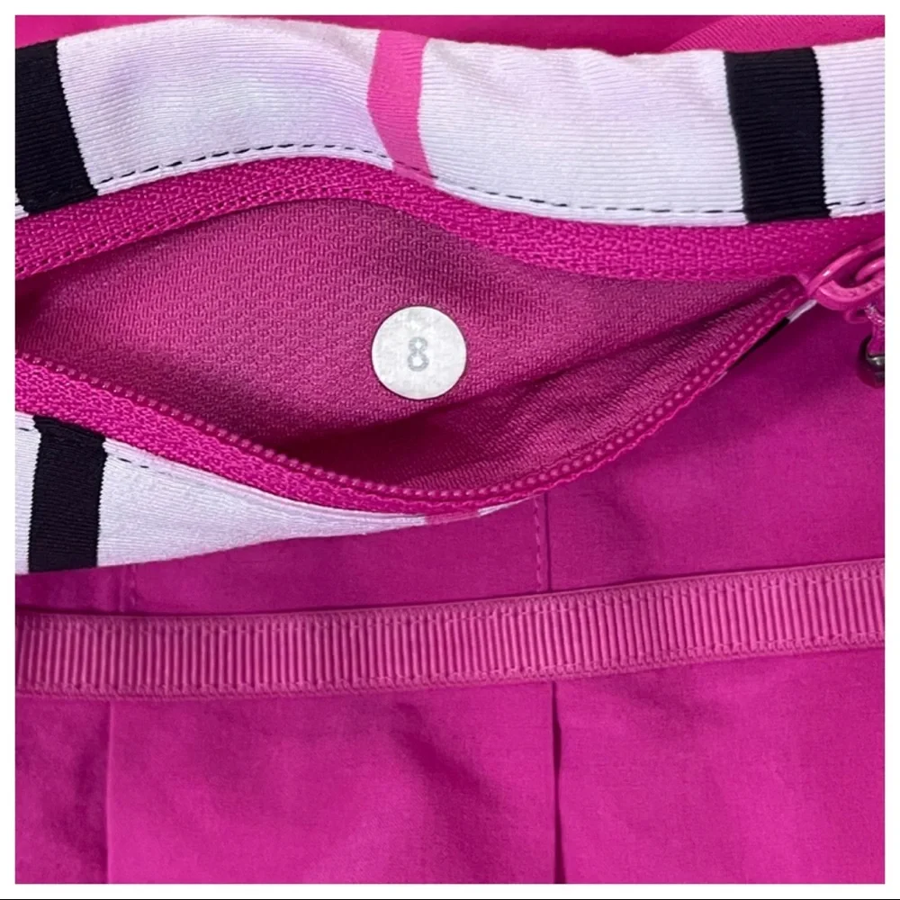 Lululemon Run Pace Setter Skirt Paris Perfection Traverse Stripe